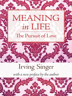 cover image of Meaning in Life, Volume 2